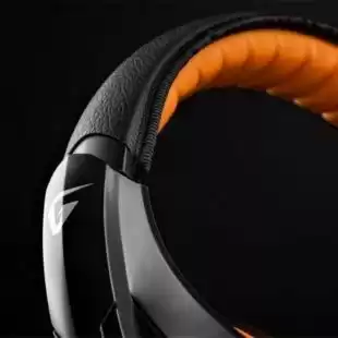 Навушники Gemix W-330 (мікрофон, монітори) Black/orange