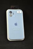 Чохол iPhone 12 Silicon Case original FULL Camera №5 powder blue (4you)