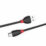 Usb-cable Micro USB HOCO X27 2.4A 1.2m (круглий) Black