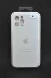 Чохол iPhone 11ProMax Silicon Case original FULL Camera №9 white (4you)