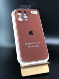 Чохол iPhone 16ProMax Silicon Case original FULL Camera №32 milk chocolate (4you)