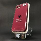 Чохол iPhone 16e Silicon Case original FULL №63 burgundy (4you)