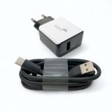 CЗУ 4you A40 (18W, Fast Charger QC 3.0, 5V/3A, 9V/12V-1.5A, 1USB) black/white+Type C 3A Dvina