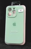 Чохол iPhone 13ProMax Silicon Case original FULL Camera № 17 spring mint ( 4you )