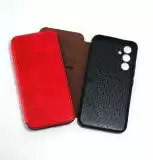 Flip Cover for Samsung A34 ( 5G ) DDU Premium Red ( PU Шкіра ) ( 4you )