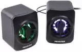 Акустика Maxxter CSP-U005RGB 2.0 (6 Bт) (підсвічування) Black