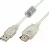 Кабель Cablexpert CCF-USB2-AMAF-TR-10 (преміум якість, USB2.0 A-тато/A-мама, 3м, з ферітом)