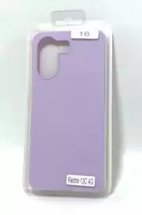 Чохол Xiaomi Redmi 13C(4G) Silicon Original FULL №16 Lilac (4you)