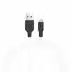 Usb-cable Micro USB HOCO X21 Silicone 2A 1m (круглий) Black / white