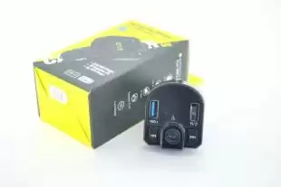 FM модулятор CAR-M9 (bluetooth, 2 USB, кнопка відповіді, MP3) Black