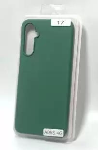 Чохол Samsung A05s(4G) Silicon Original FULL № 17 Dark green (4you)