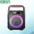 Портативна колонка EDEN ED-617 (Мікрофон, 24x16x35.5cm, 6.5"full range, 16W RMS, 1800mah, гар 3мес)