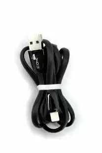Usb-cable iPhone 5 4you Merla ( 2A, silicon, чорний )