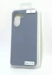 Чохол Xiaomi Redmi 13C(4G) Silicon Original FULL №12 Charcoal grey (4you)