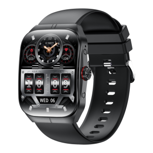 Годинник Smart Watch 4you VIBE (1.95",AMOLED 410*502,VA,300mAh,Дзвінки, Metal,12міс гарант, РРЦ-2300) Black