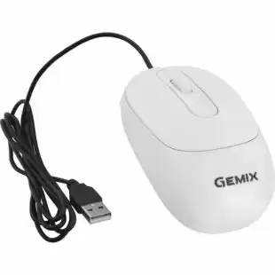 Миша провідна Gemix GM-145 White