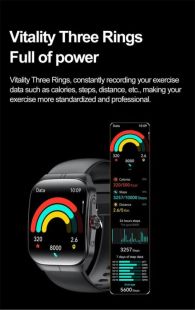 Годинник Smart Watch 4you VIBE (1.95",AMOLED 410*502,VA,300mAh,Дзвінки, Metal,12міс гарант, РРЦ-2300) Black