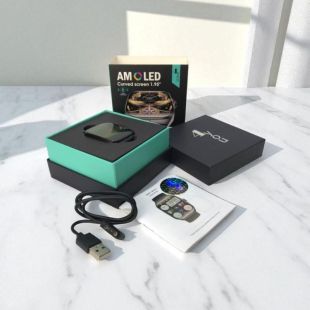 Годинник Smart Watch 4you VIBE (1.95",AMOLED 410*502,VA,300mAh,Дзвінки, Metal,12мес гарант) Gold/Pink