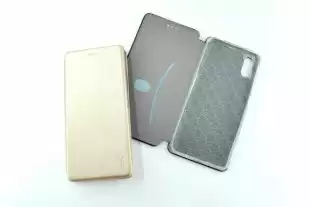 Flip Cover for Samsung A03s/A037 Original Gold (4you)