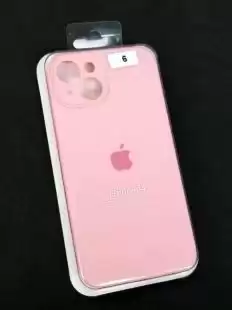 Чохол iPhone 11ProMax Silicon Case original FULL Camera № 6 Light pink ( 4you )