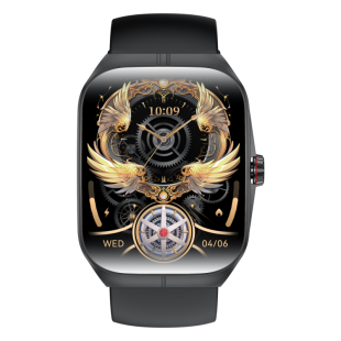 Годинник Smart Watch 4you VIBE (1.95",AMOLED 410*502,VA,300mAh,Дзвінки, Metal,12міс гарант, РРЦ-2300) Black