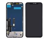 LCD iPhone XR з чорним тачскрином + дисплейна рамка (GX-IN CELL) (M)
