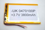 Акумулятор 3800mA / год ( 100 * 70 * 3мм ) 0470100 ( W ) 