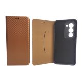 Flip Cover for Xiaomi Redmi 15 4G 171mm Fiber Brown (4you)