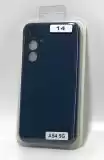 Чохол Samsung A54(5G) Silicon Original FULL № 14 Dark blue ( 4you )