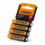 Батарейка Videx R03P AAA сольова (4 на блістері, 60 в упаковці)