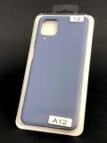 Чохол Samsung A12/A125 Silicon Original FULL №12 Charcoal grey (4you)