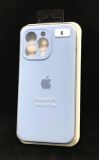Чохол iPhone 13Pro Silicon Case original FULL Camera №5 powder blue (4you)