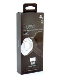 Гарнітура 4you URSA (плоский шнур, sport) black (від10шт - 10%) + Спец Ціна!