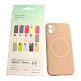 Чехол iPhone 11 Silicon BEATS with MagSafe №6 Cappuccino