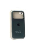 Чохол iPhone 17Pro/18Pro Silicon Case original FULL №66 pine green (4you)