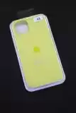 Чохол iPhone 13 Silicon Case original FULL №43 canary (4you)