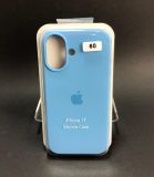 Чохол iPhone 17 Silicon Case original FULL №60 sea blue (4you)