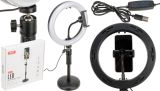 Кільцева лампа XO BGD002 / SMN-8 (LED) Black