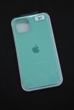 Чехол iPhone 15 Silicon Case original FULL №21 azure (4you) "Акционная цена"