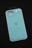 Чехол iPhone 15Pro Silicon Case original FULL №70 mint (4you) "Акционная цена"
