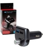 FM модулятор X14 (bluetooth, 2 USB, кнопка відповіді, кольорова коробка) Black