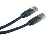 Кабель мережевий RJ45 1.5м Cablexpert PP12-1.5M / BK, чорний (кручена пара)
