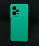 Чехол Xiaomi Redmi A1+/A2+ Silicon Soft Silky №4 Azure (4you) "Акционная цена"