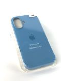 Чехол iPhone 16 Silicon Case original FULL №60 sea blue (4you) "Акционная цена"