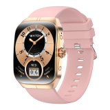 Часы Smart Watch 4you VIBE (1.95",AMOLED 410*502,VA,300mAh,Звонки,Metal,12мес гарант) Gold/Pink