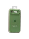 Чохол iPhone 17air Silicon Case original FULL Camera №1 Green (4you)