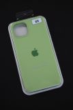 Чехол iPhone 15Pro Silicon Case original FULL №65 pistachio (4you) "Акционная цена"