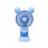 Вентилятор ручний MINI FAN SD-88 Blue (підставка для телефону, 3 режими)