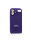 Чохол iPhone 17 Silicon Case original FULL Camera №37 ultra violet (4you)