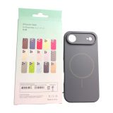 Чехол iPhone 17Air Silicon BEATS with MagSafe №12 Graphite Gray "Акционная цена"